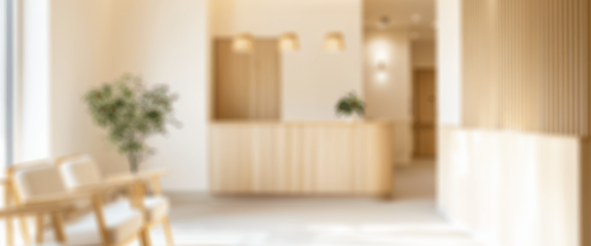 どんぐりこどもクリニック花小金井の受付ダミー画像